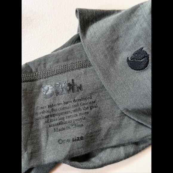 FallRaven Beanie OS Adults Abisko Lite Wool Blend Accessory Baselayer - Picture 3 of 12